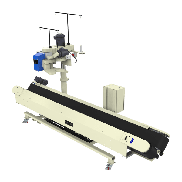 TVPE-10 TRANSPORTADOR DE BANDA EN V CON PEDESTAL ESTACIONARIO