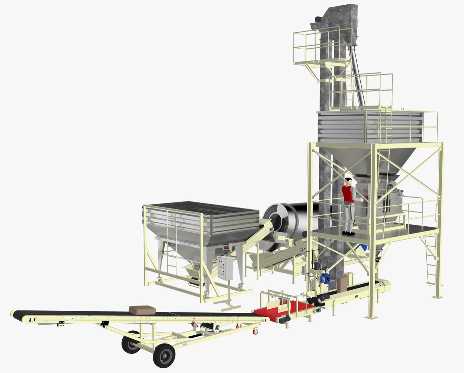 Autobagger con transportador helicoidal o elevador de cangilones - imagen 2